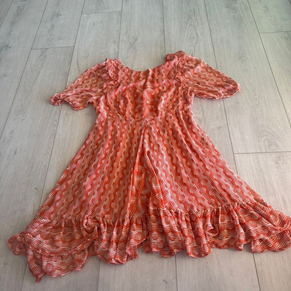 Urban Outfitters UO Wrighton Ruffle Lined Mini Dress - NWT - Size m